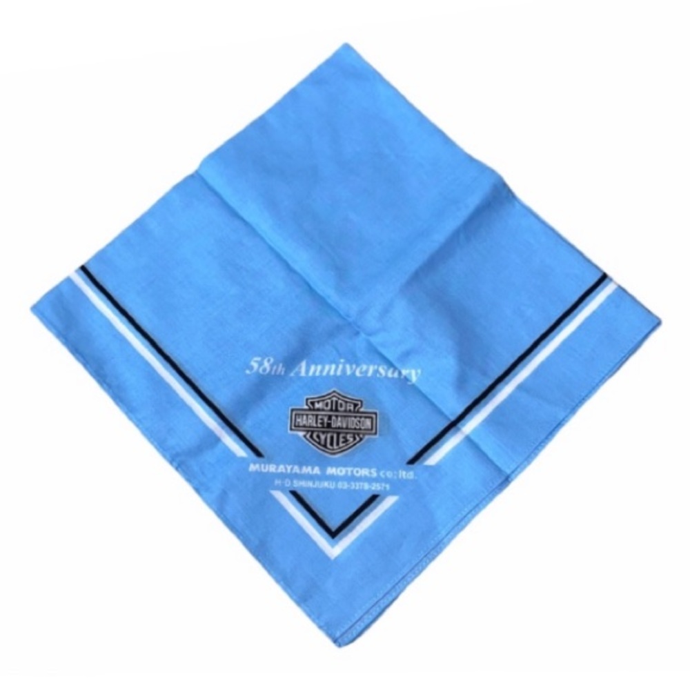 Vintage 58th Anniversary Harley-Davidson Scarf